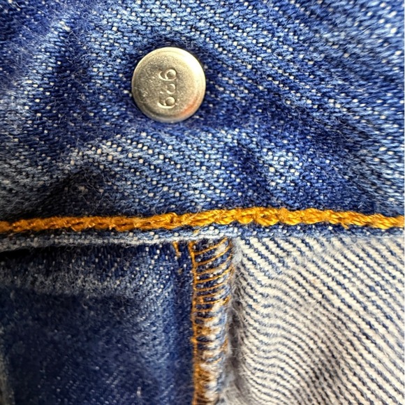 Vtg Y2K Levis 517 Bootcut Jeans Mens 38x34 Medium Wash Blue Pants - Picture 12 of 13